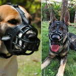 Reflektierender Maulkorb für Hunde mit verstellbarem, atmungsaktivem Design