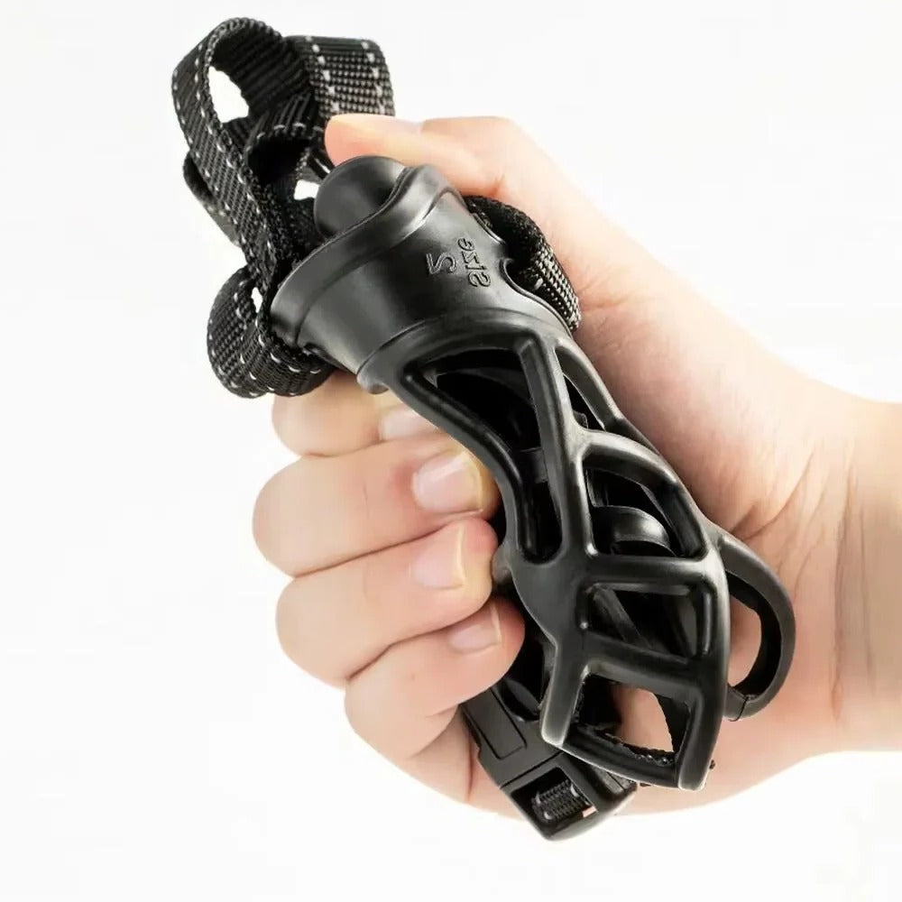 Reflektierender Maulkorb für Hunde – Verstellbar und Atmungsaktiv