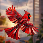 Faszinierender Kolibri-Fensterfänger aus Glas für Ihr Zuhause