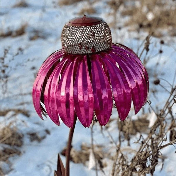 Vogelhaus mit Metallfutterstation für Ihren Garten