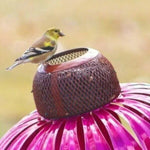 Vogelhaus mit Metallfutterstation für Ihren Garten