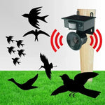 Solarbetriebener Bewegungsmelder-Vogelabwehrgerät für den Außenbereich