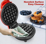 Kompakter elektrischer Waffelbereiter für kreative Snacks