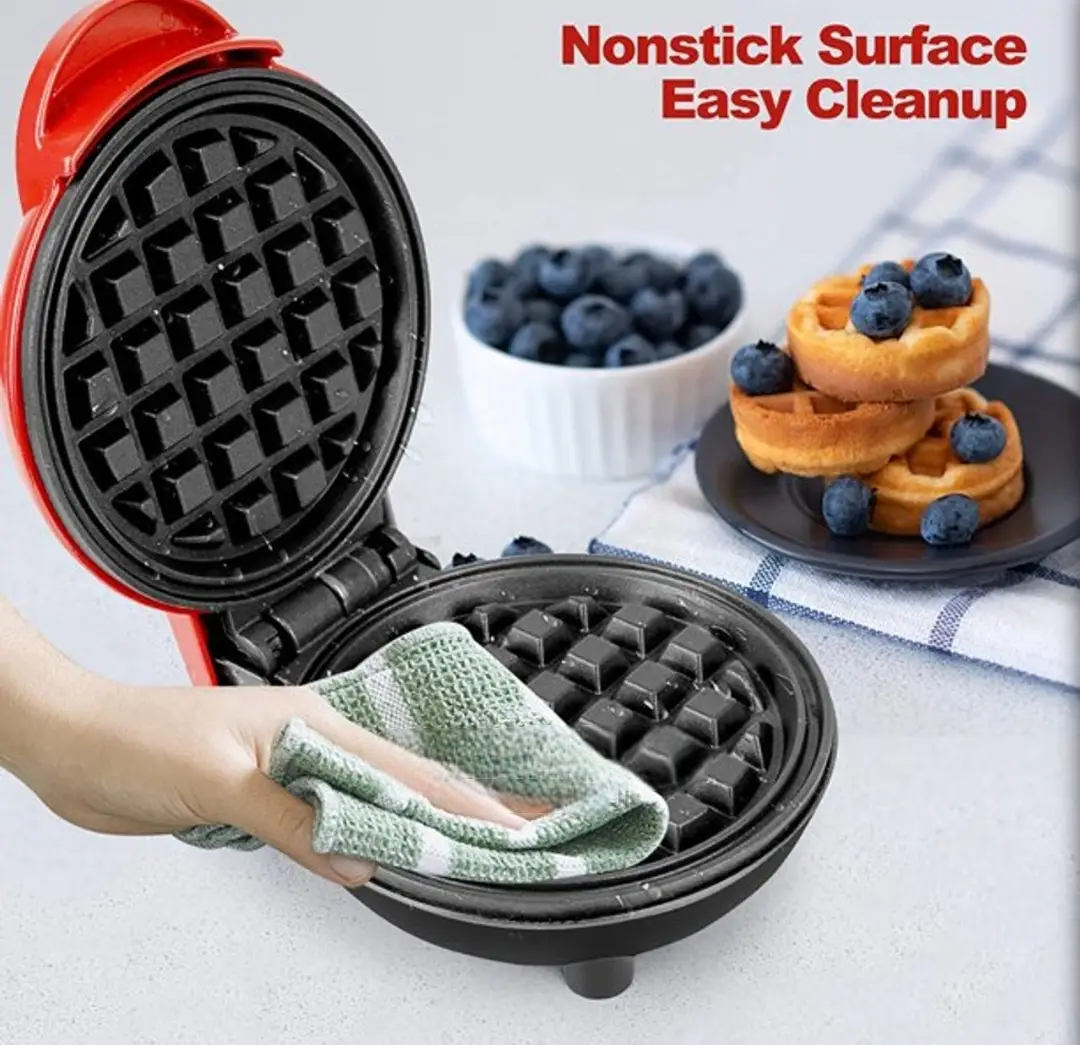 Kompakter elektrischer Waffelbereiter für kreative Snacks