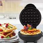 Kompakter elektrischer Waffelbereiter für kreative Snacks