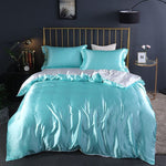 Luxurious 4-Piece Silk Bedding Set for Restful Nights