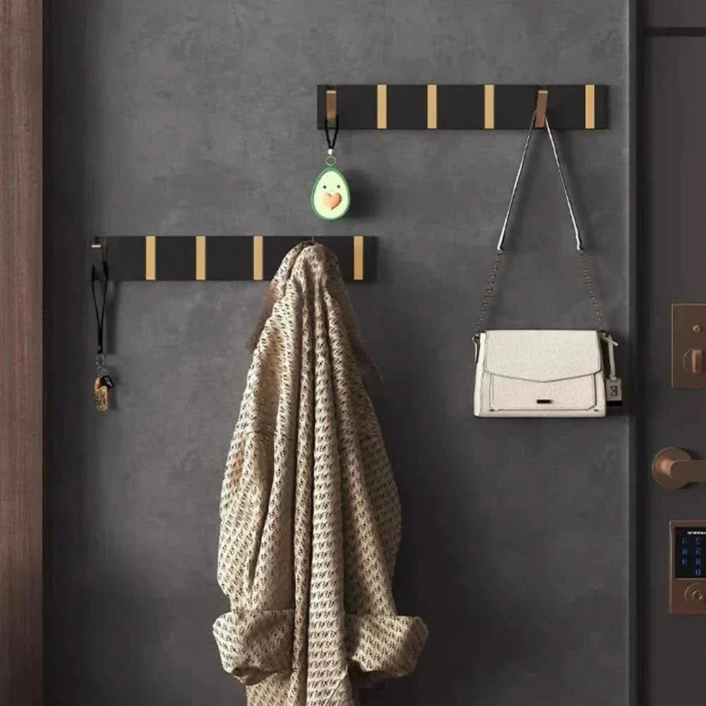 Stylish Stainless Steel Wall Hook – Foldable and Space-Saving for Your Home