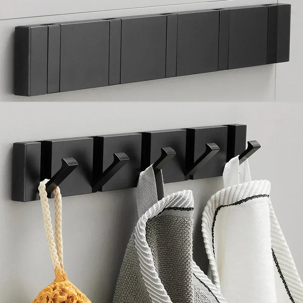 Platzsparender Wandhaken aus Aluminium – Stilvoll und Robust