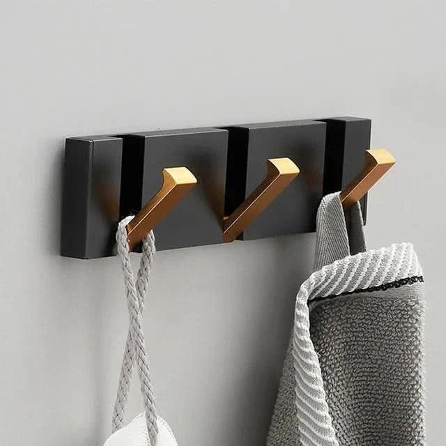 Stylish Stainless Steel Wall Hook – Foldable and Space-Saving for Your Home