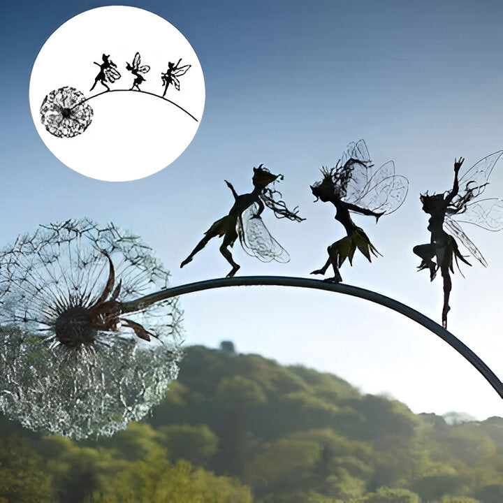 Magische Gartenfiguren aus Stahl für drinnen und draußen