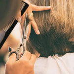 Hochwertiges Haarschnitt-Set mit Edelstahl-Scheren und Zubehör