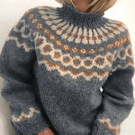Klassischer Rollkragenpullover aus isländischer Wolle für den Winter