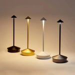 Kabellose LED Tischlampe mit Touch-Steuerung und dimmbaren Lichtmodi