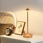 Kabellose LED Tischlampe mit Touch-Steuerung und dimmbaren Lichtmodi