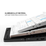 Ultraflaches faltbares Bluetooth-Tastaturset mit Halterung
