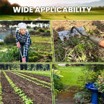 Präziser Gartenrechen aus Carbonstahl für Unkrautentfernung