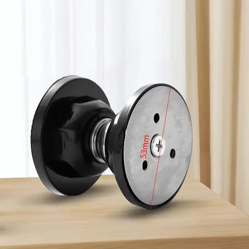 Magnetischer Türstopper aus Edelstahl für Wandmontage