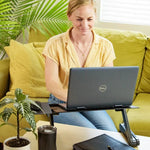 Verstellbarer Laptop-Ständer mit Höhen- und Neigungsverstellung