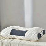 Ergonomisches Kopfkissen mit Memory-Schaum und Naturfaser-Kern