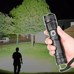 Hochleistungs-LED Taschenlampe mit vielseitigem Zoom