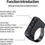 Smartphone-Fernbedienung im Ringformat mit Bluetooth-Technologie