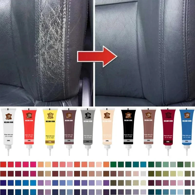 Lederpflege-Gel für kleine Kratzer und Farbauffrischungen
