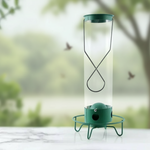 Vogelfutterstation mit Nussknacker-Schutz