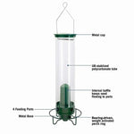 Vogelfutterstation mit Nussknacker-Schutz