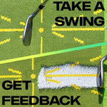 Praktische Trainingsmatte für Golfschwünge