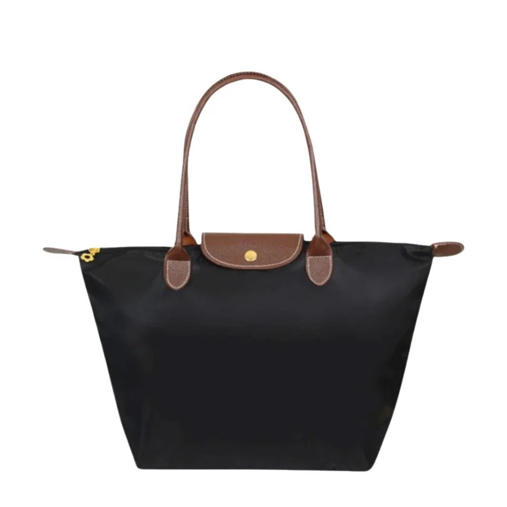 Elegante Handtasche mit Goldakzenten für jeden Tag