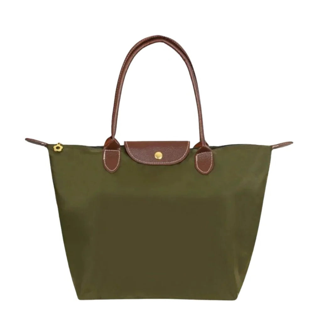 Elegante Handtasche mit Goldakzenten für jeden Tag