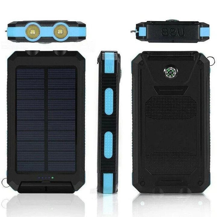 Solarbetriebenes Ladegerät mit 30.000mAh Powerbank