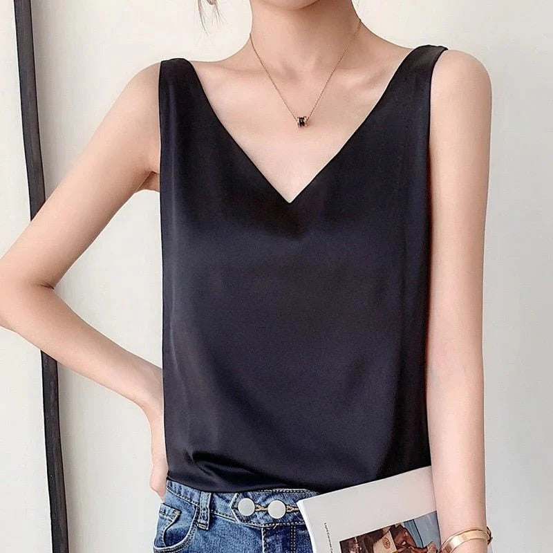 Damen Tanktop aus leichtem Material für den Sommer
