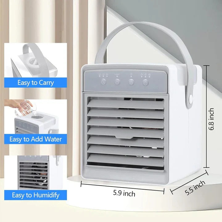 Mobiler Luftkühler mit Individuell Einstellbaren Ventilatorstufen