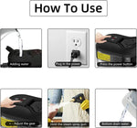 Dampfreinigungsgerät mit Düsen und hitzebeständigen Handschuhen
