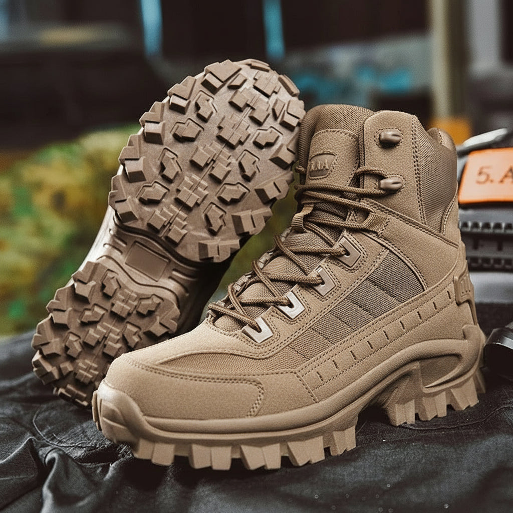 Herren Winterstiefel mit Schnürdesign für kalte Tage