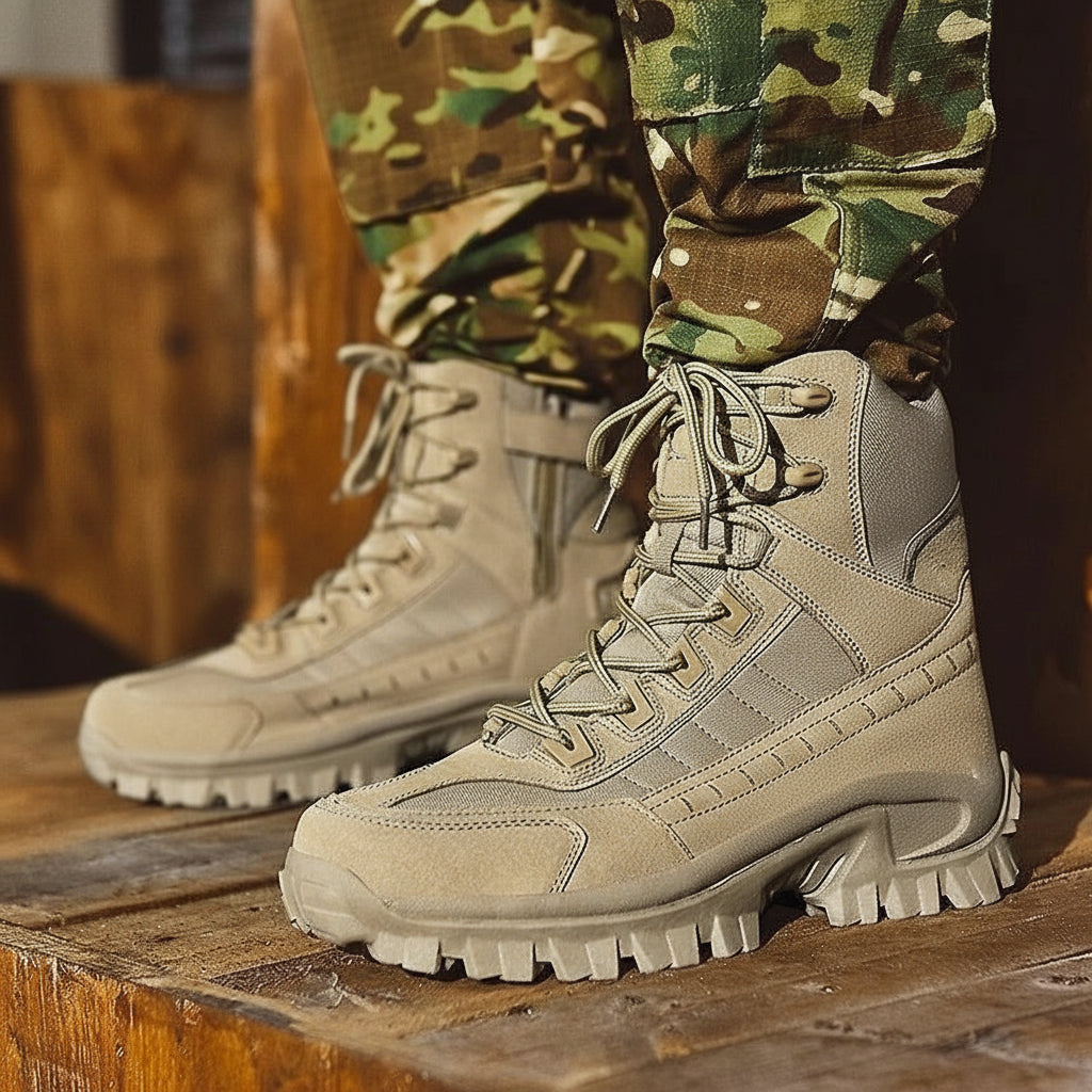 Herren Winterstiefel mit Schnürdesign für kalte Tage