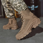 Herren Winterstiefel mit Schnürdesign für kalte Tage