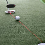 Lasergerichteter Putt-Helfer für Golftraining