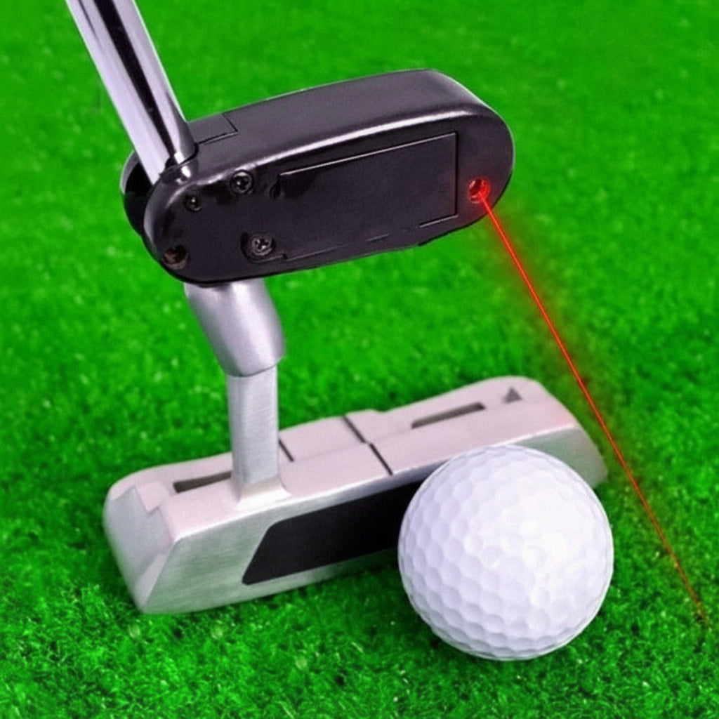 Lasergerichteter Putt-Helfer für Golftraining