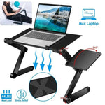 Anpassbarer Aluminium-Laptop-Ständer mit flexibler Mausablage