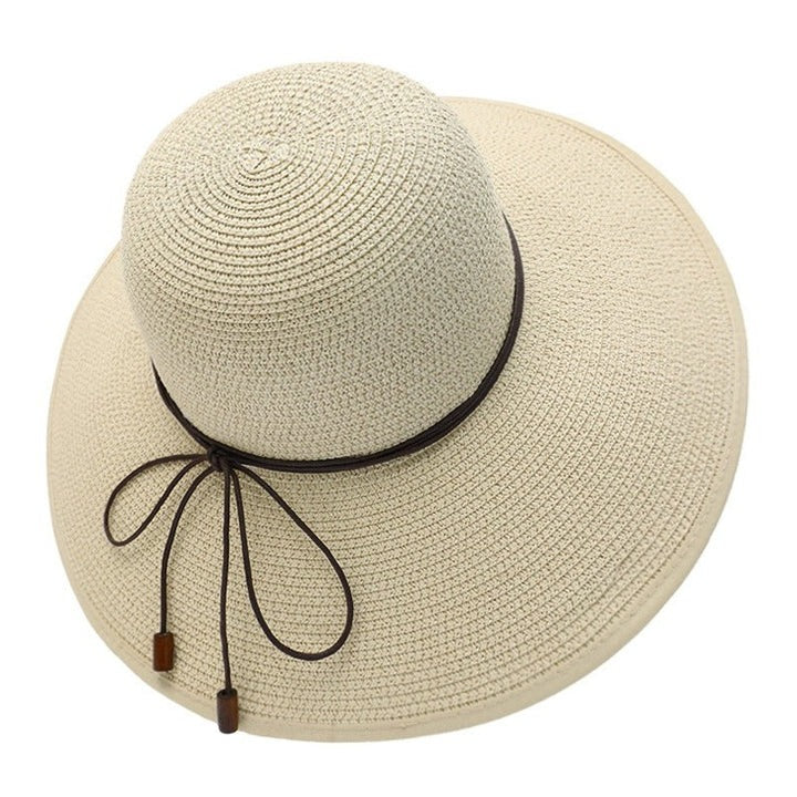 Frauen Sonnenhut mit Weitem Rand, Verstellbar und Faltbar
