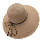 Frauen Sonnenhut mit Weitem Rand, Verstellbar und Faltbar