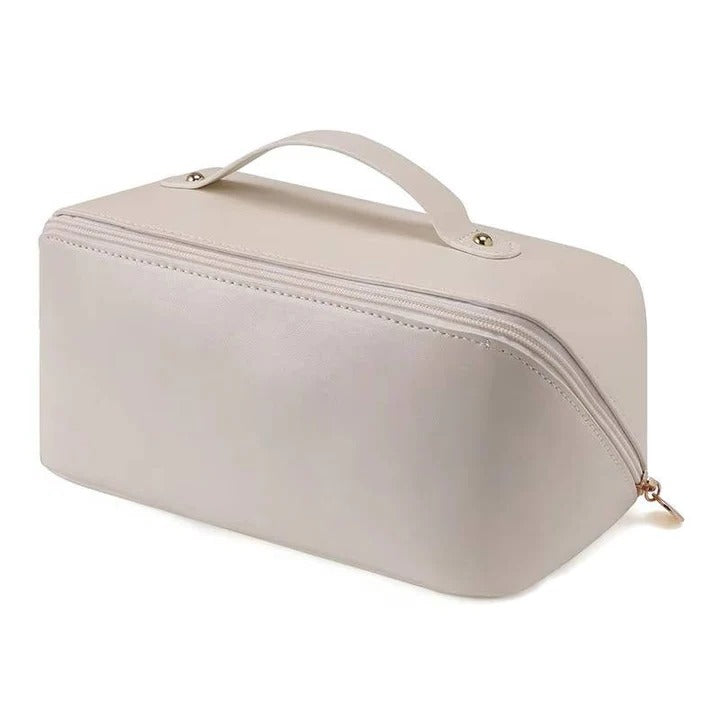 Makeup Organizer Tasche mit PU-Oberfläche und breitem Zugang