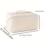 Makeup Organizer Tasche mit PU-Oberfläche und breitem Zugang