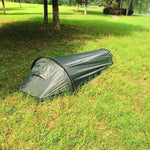 Leichtgewichtiges Einzelzelt für Camping mit Belüftungsnetz