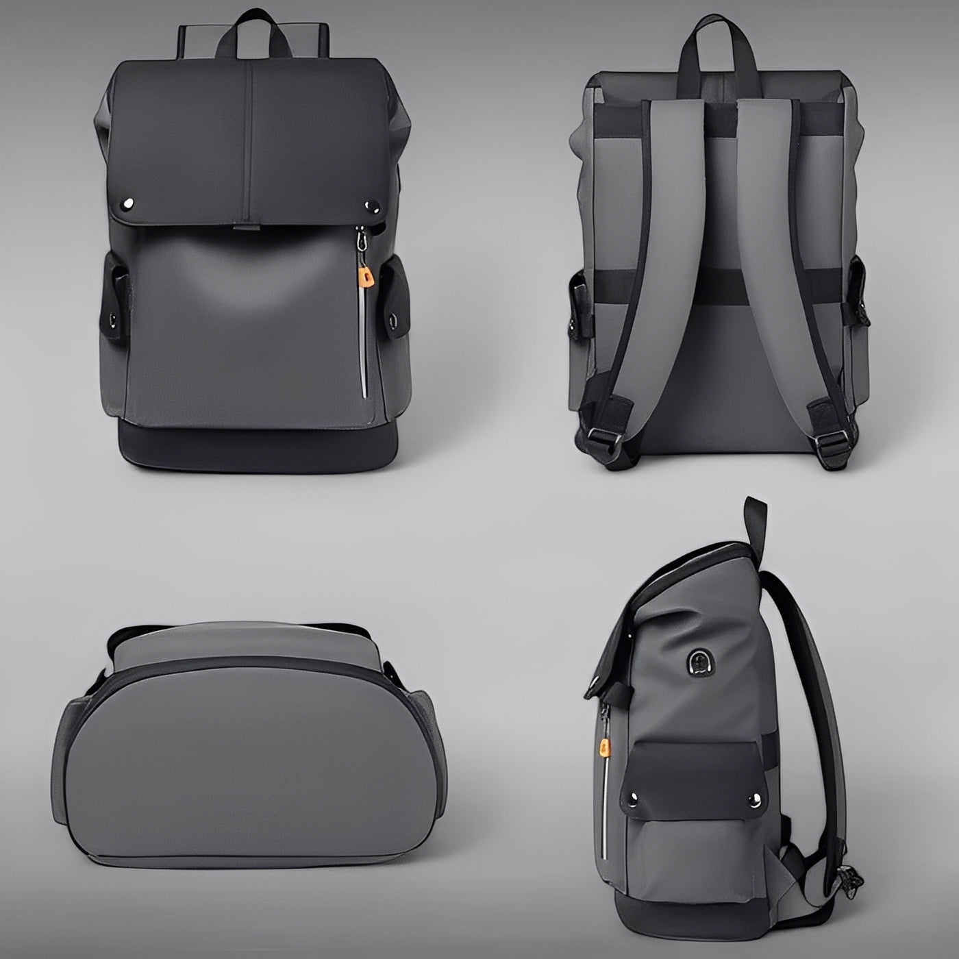 Reise-Rucksack mit USB-Anschluss und Laptopfach