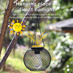 Hängende Solarbetriebene Dekolaterne mit Warmem LED-Licht