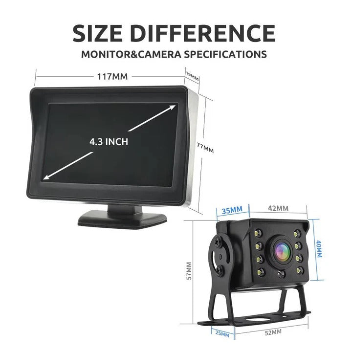 Kabelloses Rückfahrkamera- und Monitor-System für Fahrzeuge