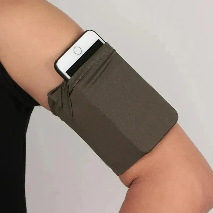 Sportliches Armband mit Verstellbarem Handyfach für Training und Lauf